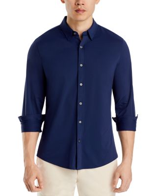 Rhone Commuter Stretch Solid Slim Fit Dress Shirt | Bloomingdale's