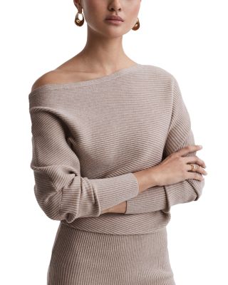 Lara Draped Knitted Bodycon Dress