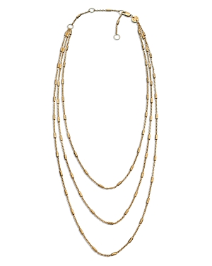 Ramona Layered Necklace in 18K Gold Plated Sterling Silver, 13-15