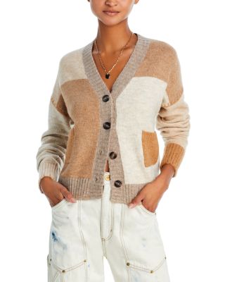 AQUA - Patchwork Cardigan - Exclusive
