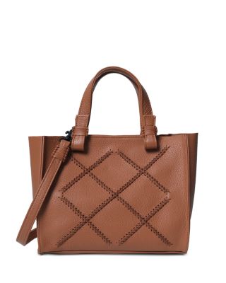 Callista Cross Mini Leather Tote