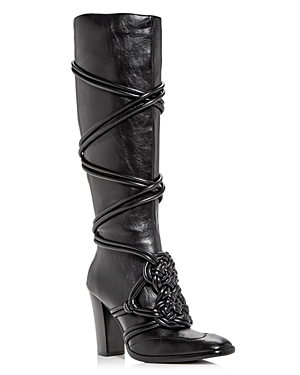 Jeffrey Campbell Women's The-loot High Block Heel Boots In Black