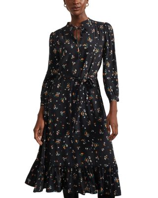 HOBBS LONDON Limited Collection Bailey Floral Midi Dress Bloomingdale s