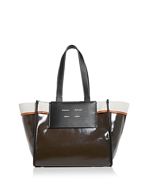 Proenza Schouler White Label Morris Large Coated Canvas Tote