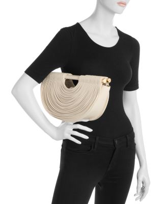 ハンドバッグ Lou Top Handle Bag - Cult Gaia - Leather - Beige Cult Gaia Lou Fringe Leather Top Handle Bag | Bloomingdale's