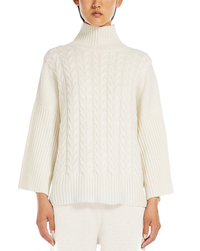 Max Mara Okra Cashmere Sweater | Bloomingdale's