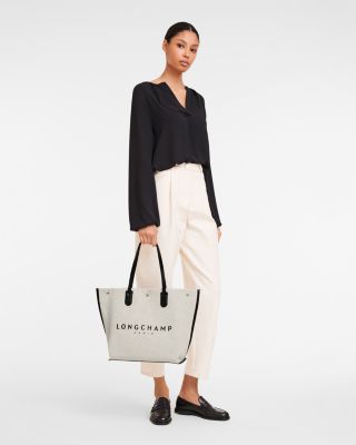 Essential Toile Large Open Tote