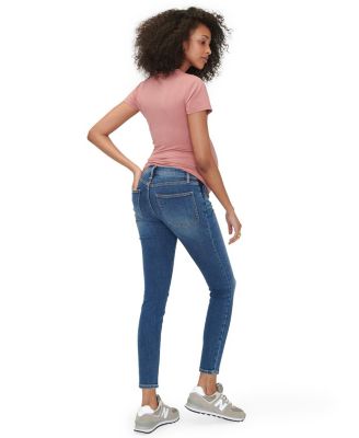 Under the Bump Slim Maternity Jean in Blue