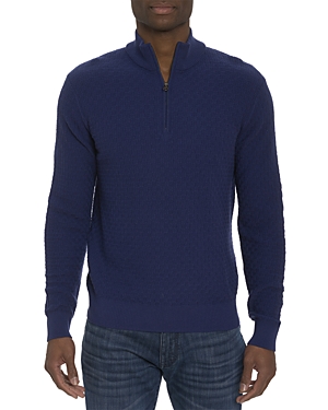 Robert Graham Reisman Quarter Zip Pullover Sweater