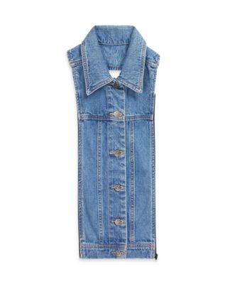 2025 theory luxe Slate Denim シャツ