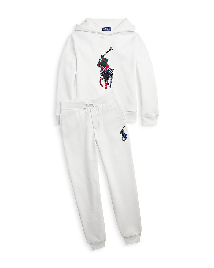 Polo Ralph Lauren Tracksuit Kids In White | ModeSens