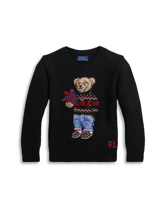 Ralph Lauren Boys' Polo Bear Sweater - Little Kid | Bloomingdale's