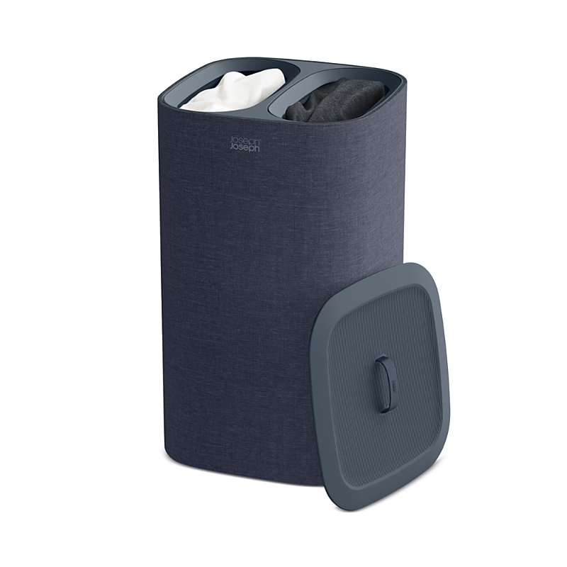 Joseph Joseph Tota 60-litre Laundry Separation Basket In Black