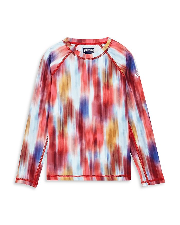 VILEBREQUIN Girls Zipper Long Sleeves Rashguard Madrague