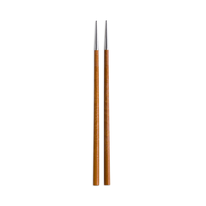 Costa Nova Mito Cable Chopsticks, Pair In Brown