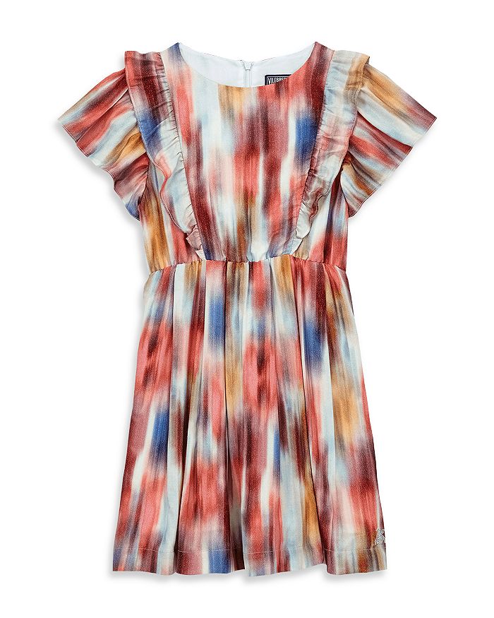 VILEBREQUIN Girls Cotton and Silk Dress Poppies main image 1