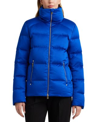 Ralph Lauren Sport Womans Blue Quilted Puffer Jacket Coast Size 8 buy