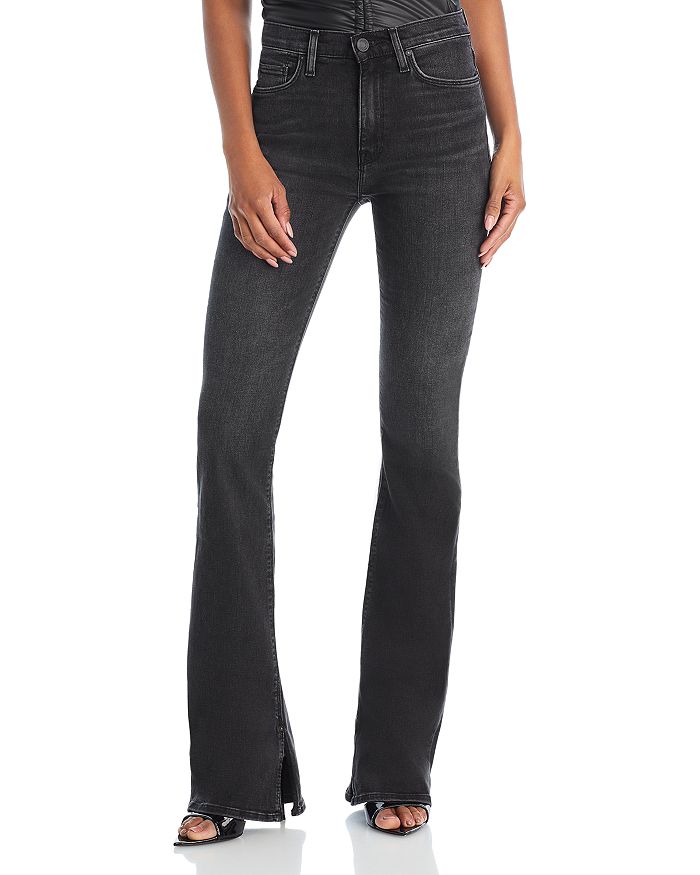 Hudson Barbara High Rise Bootcut Jeans in Night Sky | Bloomingdale's