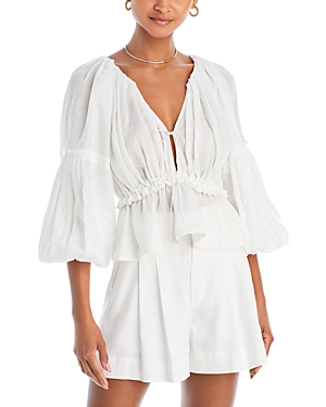 Shop A.l.c Leighton Top In White