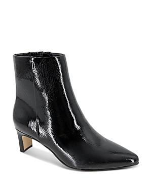 Andre Assous Winter Water Resistant Bootie In Black Patent