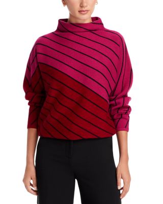 T Tahari - Funnel Neck Kimono Sleeve Sweater