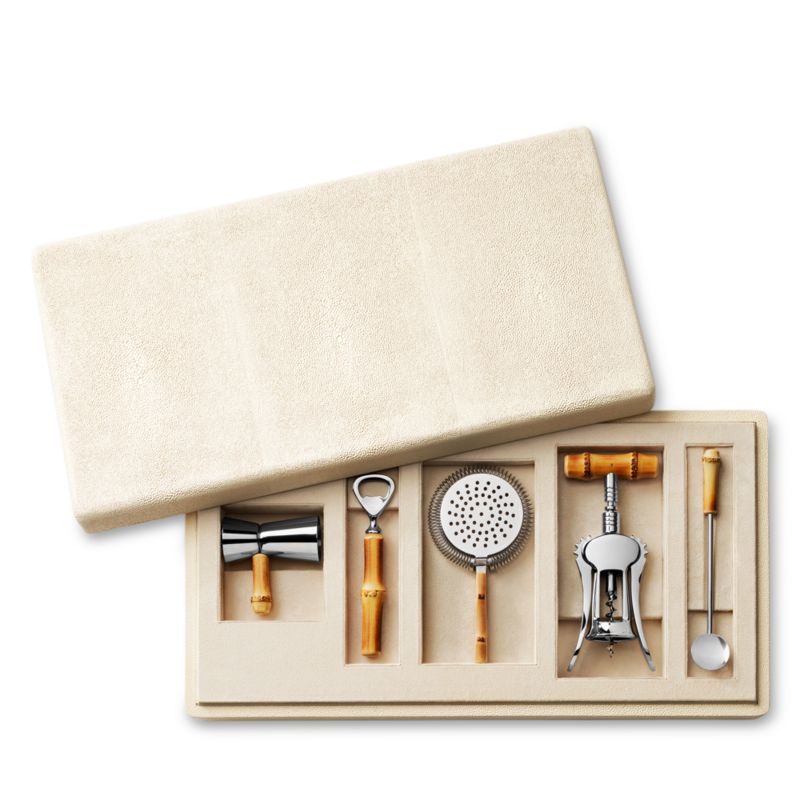AERIN Bamboo Bar Set