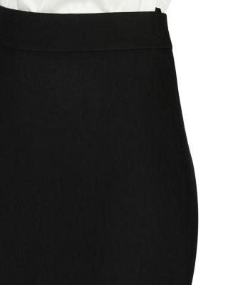 Cady Crepe Pencil Skirt