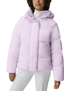 Shop Canada Goose Junction Parka In Lilac Tint