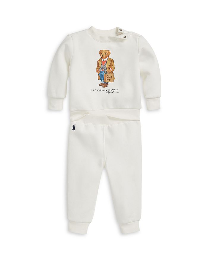 Ralph Lauren - Boys' Polo Bear Sweatshirt & Jogger Pants Set, Baby - 100% Exclusive