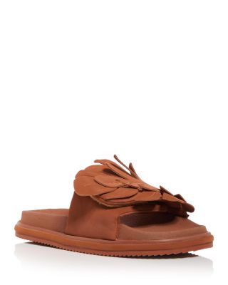 Farm Rio Women's Monstera Anatomic Slide Sandals