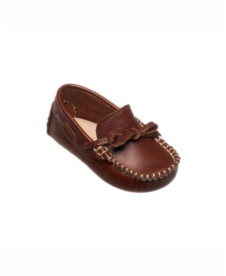  Contrasting Stitching Driver Loafer - Baby