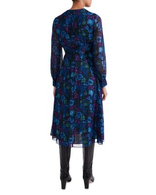 Saffron Floral Print Dress