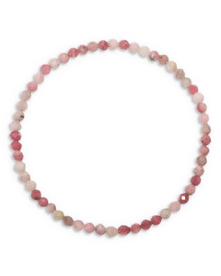 Zoe Lev - Rhodocrosite Bead Stretch Bracelet