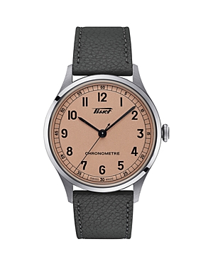 Shop Tissot Telemeter Watch, 39mm In Orange/brown