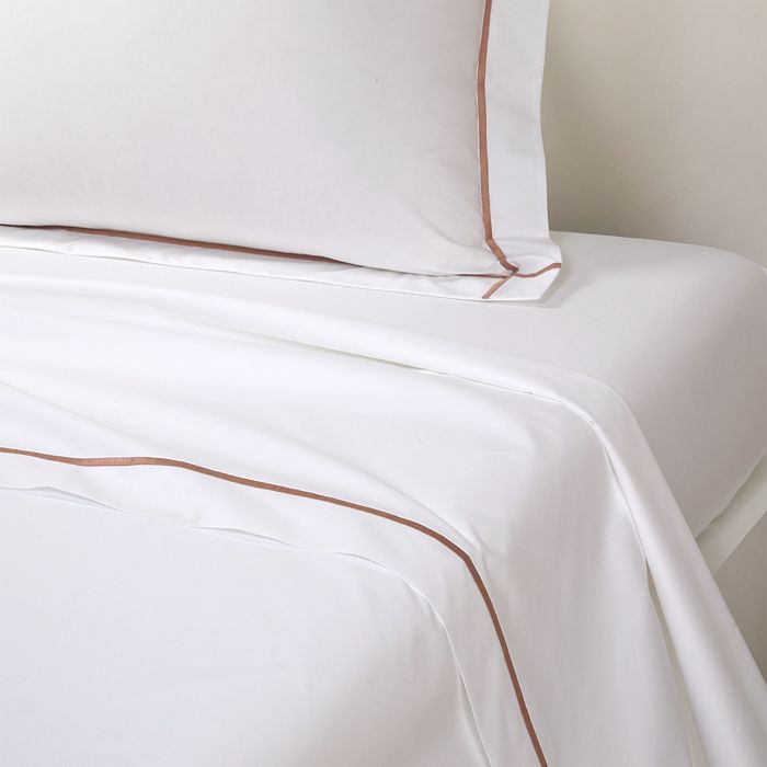 Yves Delorme Athena Standard Pillowcase In Sienne