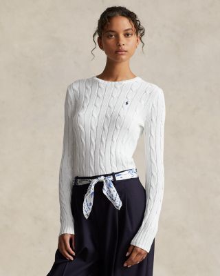 Cotton Cable Knit Sweater