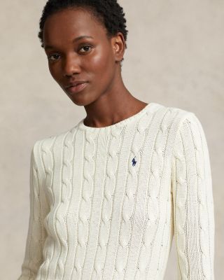 Cotton Cable Knit Sweater