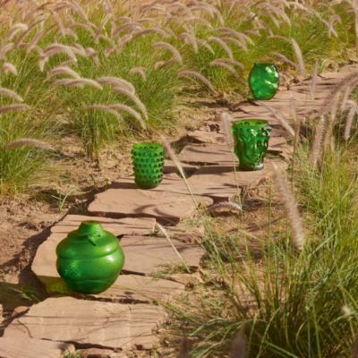 Serpent Vase, Amazon Green