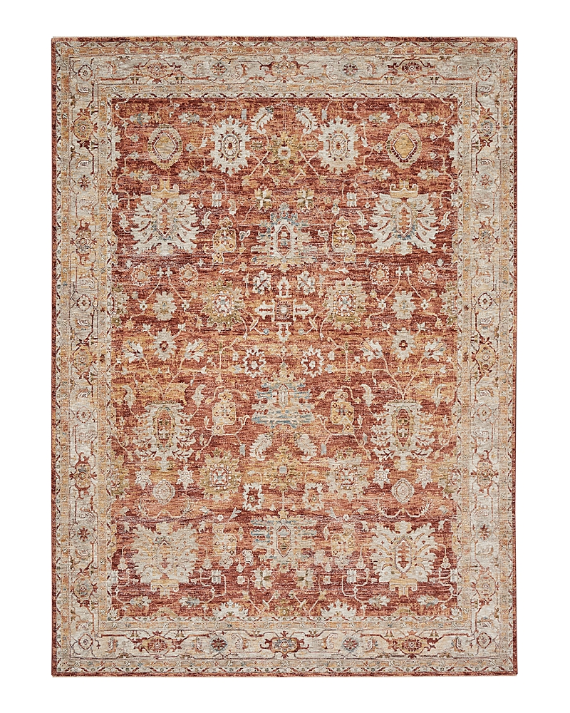 Nourison Home Sahar Shr02 Area Rug, 3'11 X 5'11 In Red/rust