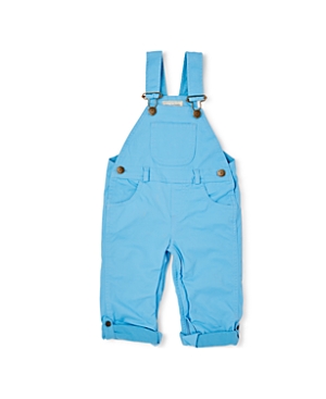 Dotty Dungarees Boys' Classic Summer Denim Overalls - Baby, Little Kid, Big Kid In Pale Blue
