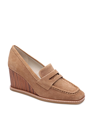 Shop Sanctuary Women's Cadence Wedge Loafer Pumps In Acorn