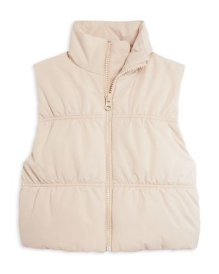Girls' Cropped Puffer Vest - Big Kid 