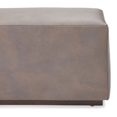 Wylie Leather Bench