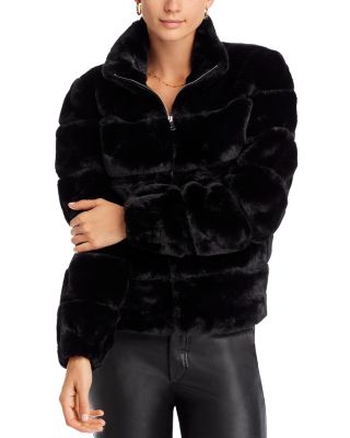 Faux Fur Zip Jacket