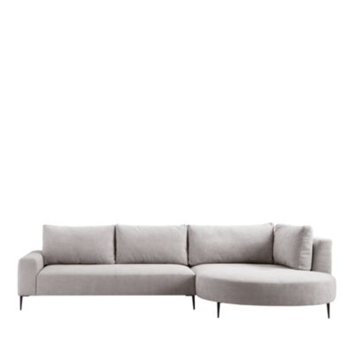 Giacomo 2-Piece Fabric Sectional