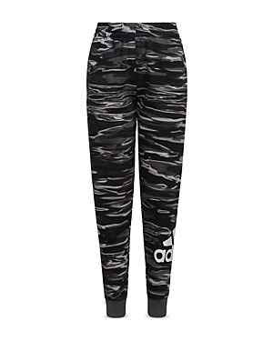 Shop Adidas Originals Boys' Aop Liquid Camouflage Jogger Pants - Big Kid In Black