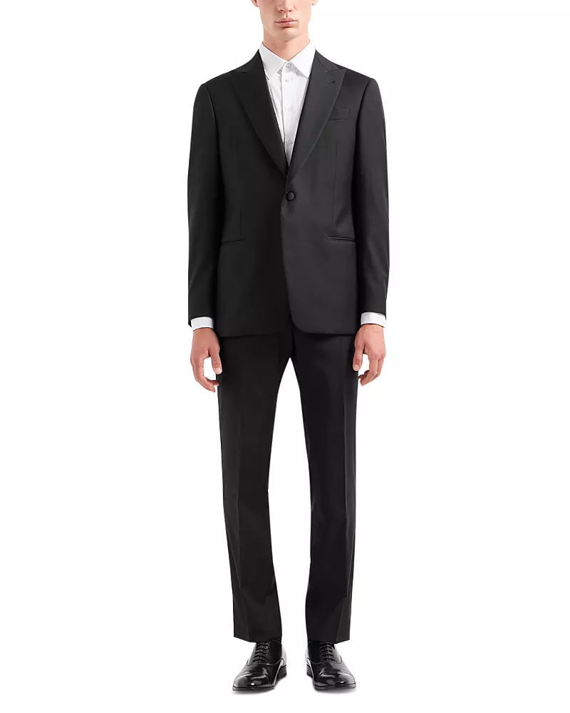 Emporio Armani Essential G Line Regular Fit Peak Lapel Tuxedo