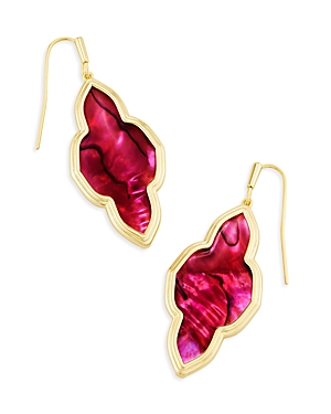 Kendra Scott Abbie Framed Drop Earrings in 14K Gold Plated
