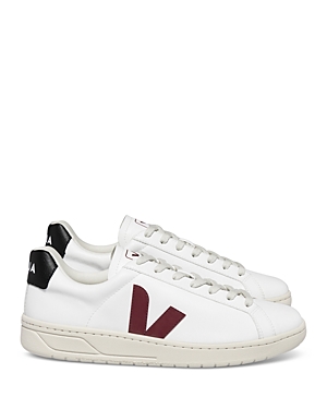 Veja Men's Urca Lace Up Sneakers In White Red
