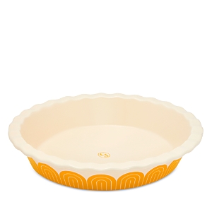 Shop Great Jones Sweetie Pie 10 Ceramic Pie Dish In Yellow